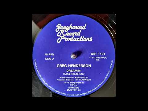 Youtube: Greg Henderson - Dreamin (Vocal) - Boogie Funk Disco
