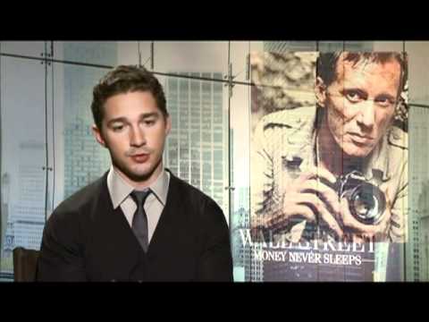 Youtube: WALL STREET: MONEY NEVER SLEEPS Interviews: Oliver Stone, Shia LaBeouf, Josh Brolin & Susan Sarandon