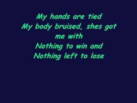 Youtube: U2 - with or without out you lyrics
