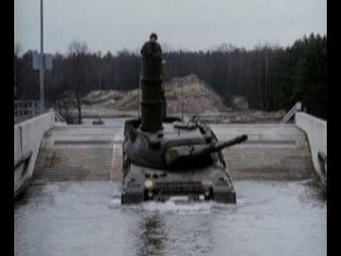 Youtube: Tiefwaten und Unterwasserfahren mit Kampfpanzer LEOPARD