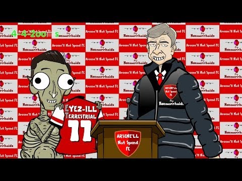 Youtube: 👽🎬Wenger and Mesut Ozil in ET PARODY REMAKE🎬👽 ( 442oons Arsenal football cartoon)