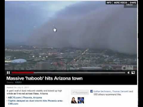 Youtube: Inspiration Gal - UFO Phoenix July 5 Sandstorm