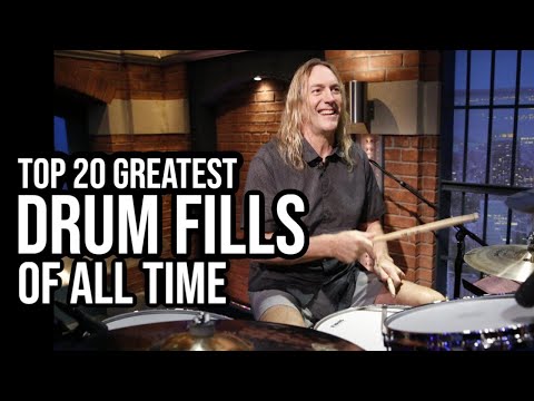 Youtube: TOP 20 DRUM FILLS OF ALL TIME