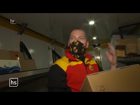 Youtube: Paketboten schuften vor Weihnachten am Limit | hessenschau