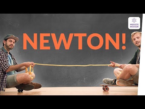 Youtube: Newtonsche Gesetze I Trägheitsprinzip I Aktionsprinzip I musstewissen Physik