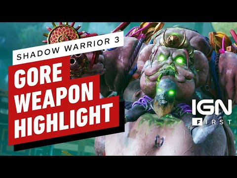 Youtube: Shadow Warrior 3: 'Double Trouble' Gore Weapon Highlight - IGN First