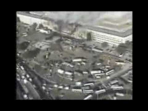 Youtube: Reporter describes 'cruise missile' hitting the Pentagon.