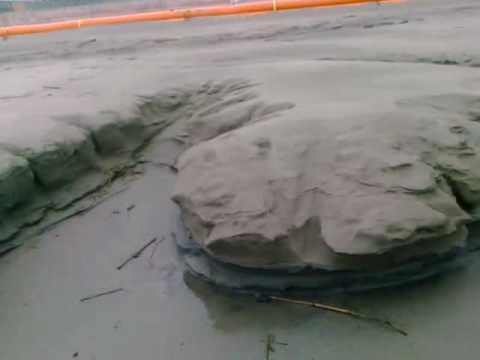 Youtube: Sand dumped over degraded oil on Louisiana beaches