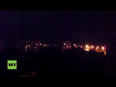 Youtube: LIVE: Skyline over Mariupol following ceasefire