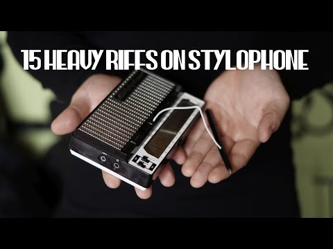Youtube: 15 Heavy Riffs On Stylophone