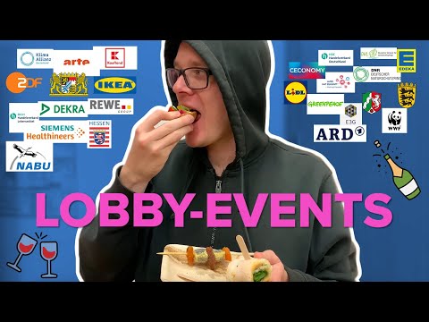 Youtube: Selbstversuch: Kann man sich in Brüssel auf Lobby-Events satt essen?