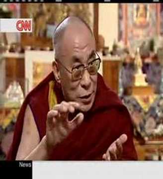 Youtube: Dalai Lama on CNN