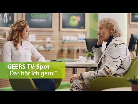 Youtube: Der neue GEERS TV-Spot mit Thomas Gottschalk - "Das hör ich gern'!"
