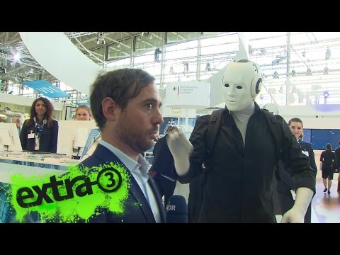 Youtube: Der kleine Mann auf der Hannover Messe: TTIP | extra 3 | NDR