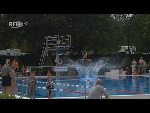 Youtube: Fontainen Wettkampf im Waldhofbad - Die 2. Arschbombenmeisterschaft in Wernigerode - RFH aktuell