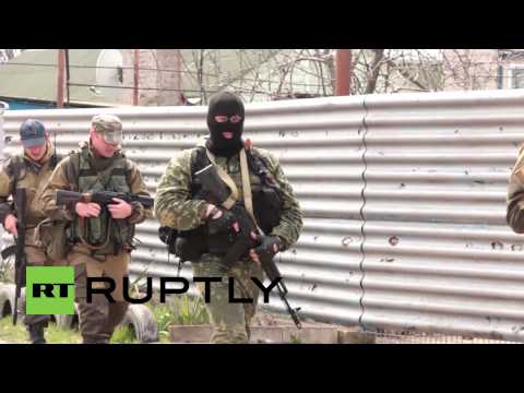 Youtube: Ukraine: Ceasefire not holding, banned weapons in use - OSCE's Hug