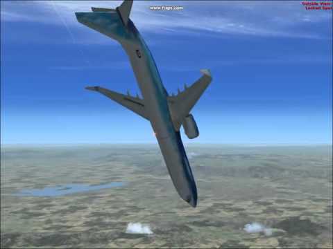 Youtube: Boeing 737-800 Split S Maneuver