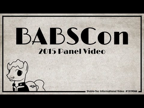 Youtube: BABSCon 2015 Panel - Stable-Tec Studios (ANIMATION PREVIEW)