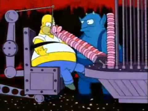 Youtube: Homer isst alle Höllendonuts