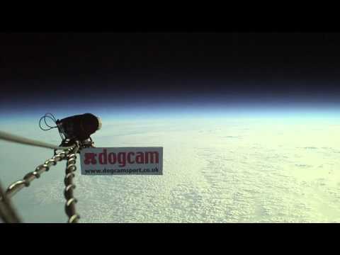 Youtube: DogCamSport flies to the edge of space 110,000ft on a balloon!