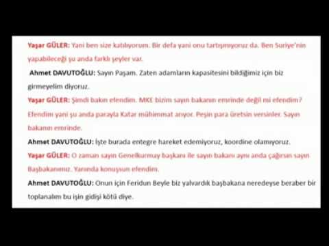 Youtube: Ahmet Davutoğlu-Hakan Fidan Gerekirse Kendi Ülkemize Füze Atarız !
