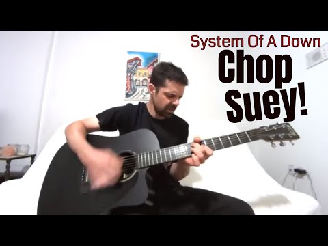 Youtube: Chop Suey! - System Of A Down [Acoustic Cover by Joel Goguen]