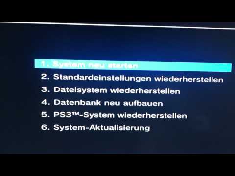 Youtube: Anleitung: Playstation 3 defekt - PS3 reparieren - Recovery Modus aufrufen - PS3 reparieren Video