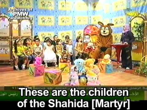 Youtube: Kids shown video of their mother's suicide bombing death on Hamas TV