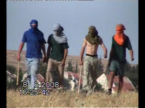 Youtube: Visual: Settlers attack Palestinian Shepherds