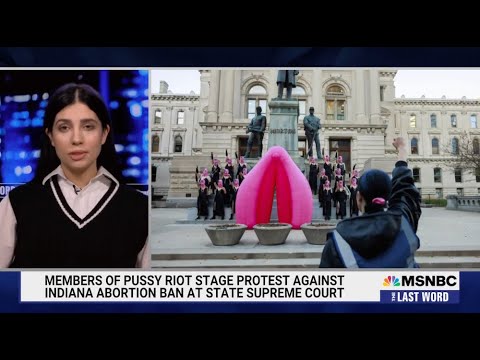 Youtube: "GOD SAVE AB*RTION" on MSNBC / Nadya Riot Tolokonikova