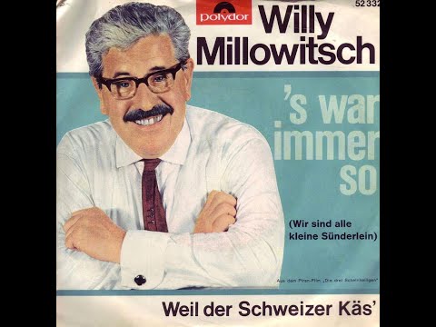 Youtube: Willy Millowitsch - Wir sind alle kleine Sünderlein ('s war immer so)  (1964)