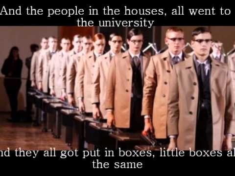 Youtube: Little Boxes by Pete Seeger