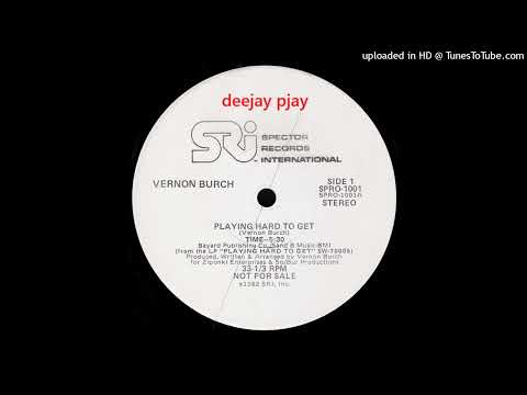 Youtube: Vernon Burch - Playing hard to get