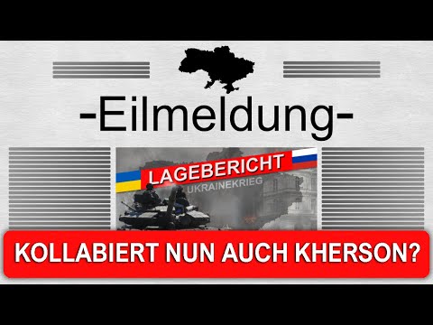 Youtube: Kollabiert nun auch die russische Kherson-Front? Angeblich bald Kapitulation ganzer Einheiten!