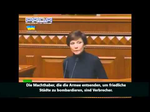 Youtube: Kiew: Antikriegspartei im Parlament ll Mikrofon abgestellt