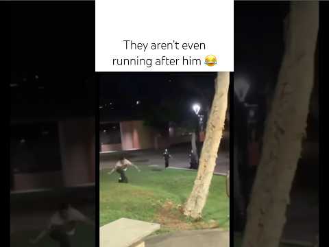 Youtube: They aren’t even running after him