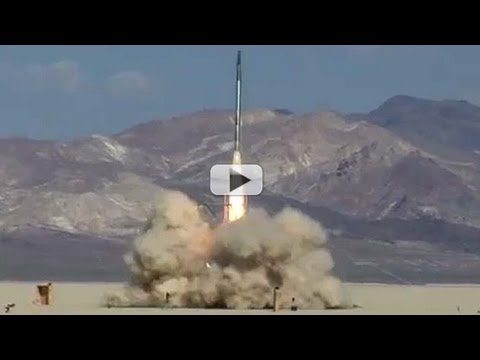 Youtube: Amateur Rocket Blasts Into Stratosphere