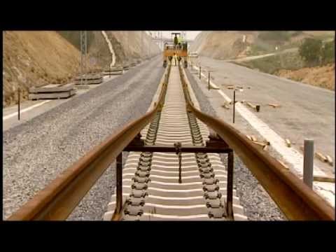 Youtube: TECSA SYSTEM of High Speed Railway Track Mounting