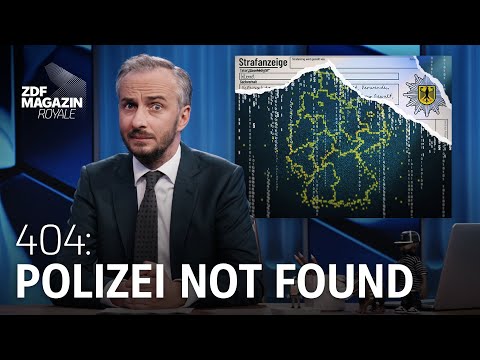 Youtube: Wo die deutsche Polizei bei der Verfolgung von Straftaten im Internet versagt | ZDF Magazin Royale