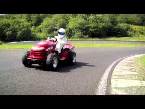 Youtube: The Stig's 130mph LAWNMOWER! | Top Gear