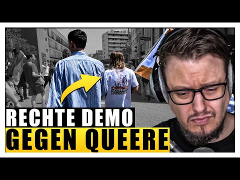 Youtube: Demonstration GEGEN den CSD!? | Karl reagiert auf @Marqqusi