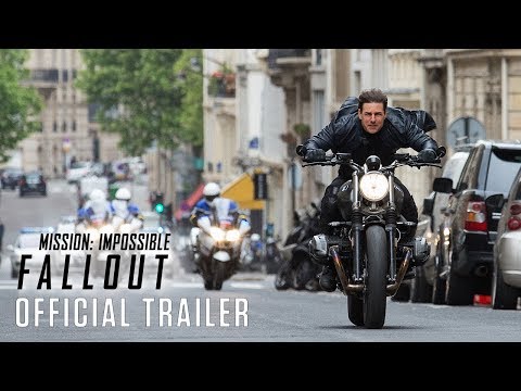 Youtube: Mission: Impossible - Fallout (2018) - Official Trailer - Paramount Pictures