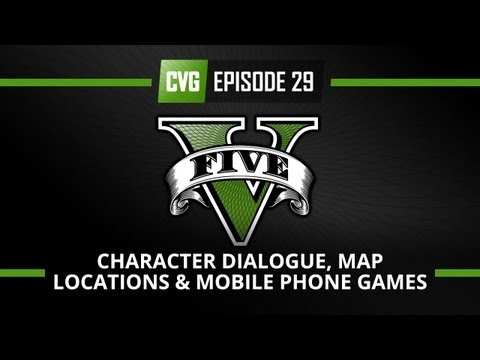 Youtube: GTA V - GTA 5 o'clock: NEW Demo Details! Character dialogue, map locations and mobile phone games