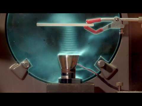 Youtube: Acoustic Standing Waves and the Levitation of Small Objects