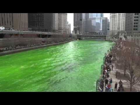 Youtube: Timelapse video: Turning the river green