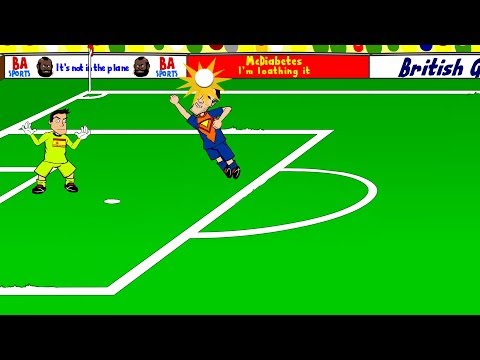 Youtube: SUPER VAN PERSIE! Spain vs Netherlands 1-5 (World Cup 2014 Cartoon 13.6.14)
