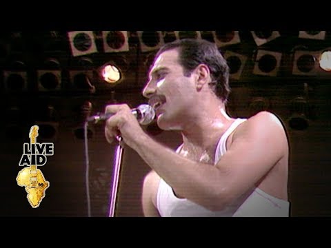 Youtube: Queen - We Will Rock You (Live Aid 1985)