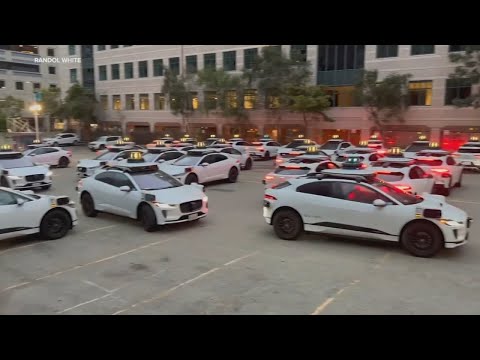 Youtube: Waymo cars honk at each other throughout the night, disturbing SF neighbors