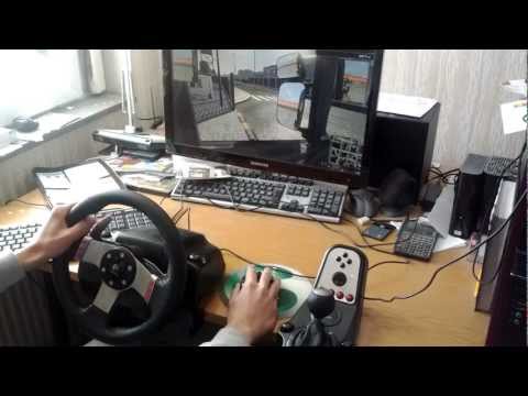 Youtube: Scania Truck Driving Simulator with Logitech G27