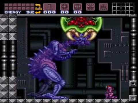 Youtube: Super Metroid 15 Final Boss: Motherbrain, Ending/Credits